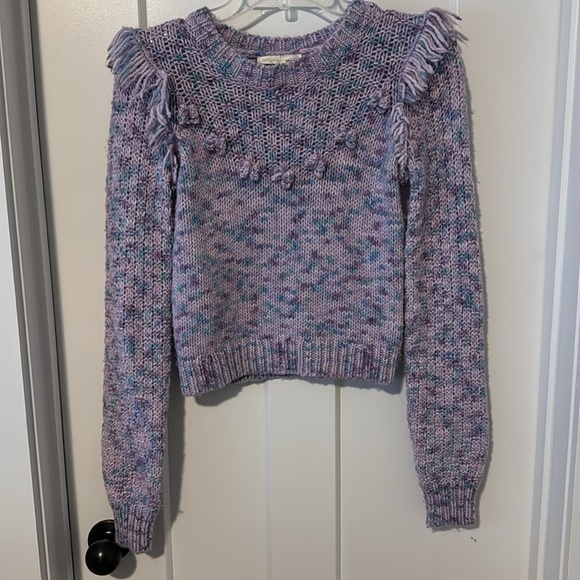 Love shack fancy fringe sweatshirt - Picture 2 of 7